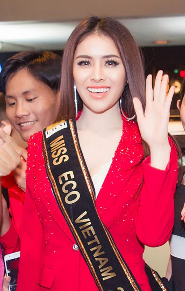 Thư Dung chính thức lên đường dự thi Miss Eco International 2018 3