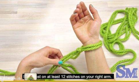 Mốt cách đan khăn len bằng tay trong vòng 30 phút 2