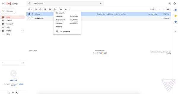 Lộ giao diện thiết kế hoàn toàn mới, đẹp và hiện đại của hộp thư Gmail 8