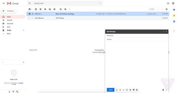 Lộ giao diện thiết kế hoàn toàn mới, đẹp và hiện đại của hộp thư Gmail 5