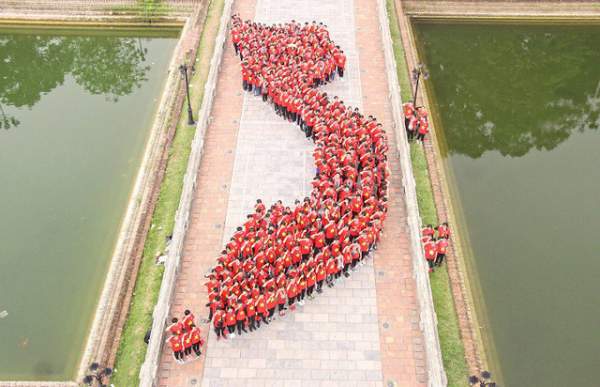 600 tình nguyện viên đạp xe 100km về dâng hương tại Đền Hùng 2