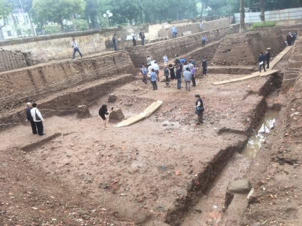 Phát lộ dấu tích cung điện thời Lê sơ ở Hoàng thành Thăng Long 2