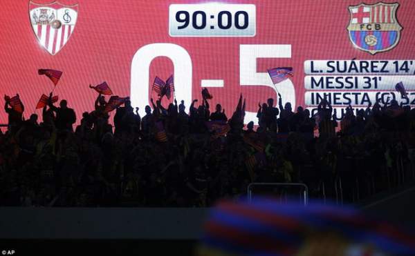 Những khoảnh khắc Barcelona “vùi dập” Sevilla để vô địch Cúp Nhà vua 21