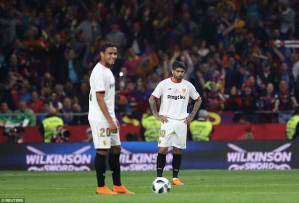 Những khoảnh khắc Barcelona “vùi dập” Sevilla để vô địch Cúp Nhà vua 8
