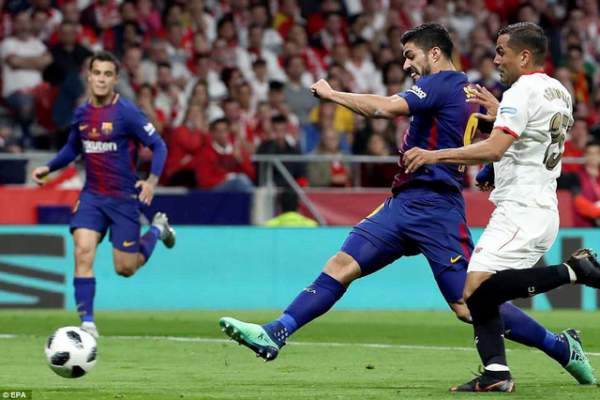 Những khoảnh khắc Barcelona “vùi dập” Sevilla để vô địch Cúp Nhà vua 16