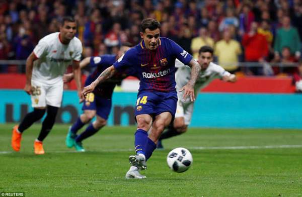Những khoảnh khắc Barcelona “vùi dập” Sevilla để vô địch Cúp Nhà vua 6