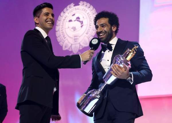 Salah giành giải Cầu thủ hay nhất năm của PFA 8