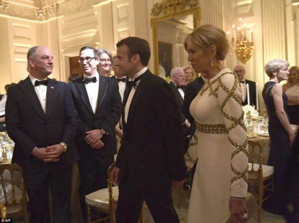 Quốc yến sang trọng đón Tổng thống Pháp của ông Trump 8