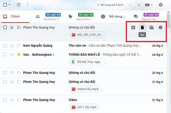 Hộp thư Gmail có giao diện mới, bổ sung hàng loạt tính năng ấn tượng 2