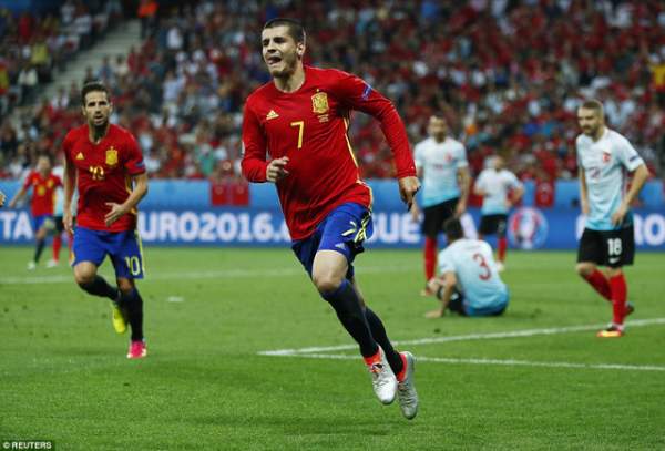 Morata trước nguy cơ lỗi hẹn với World Cup 2018 cùng Tây Ban Nha