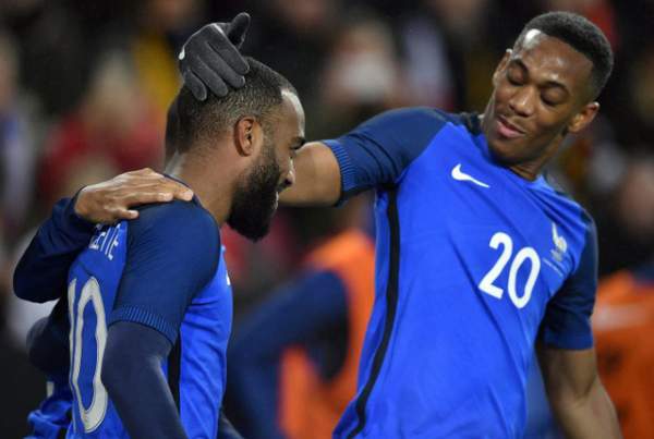 Đội tuyển Pháp công bố danh sách dự World Cup 2018: Vắng Martial, Lacazette