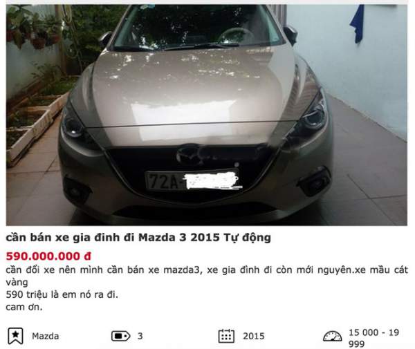 Lạ thường những chiếc Mazda3 “cá vàng” giá đắt ngang xe mới 3