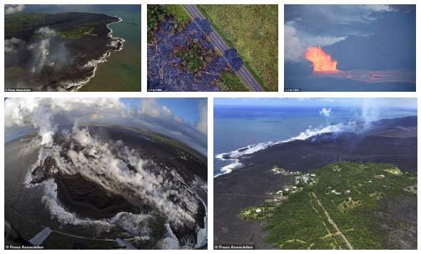 Núi lửa Kilauea đã giúp Hawaii "mọc" thêm hàng km đất mới 2