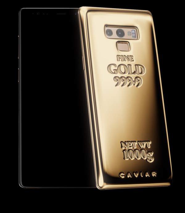 Ngắm Galaxy Note 9 phiên bản vàng thỏi 1,4 tỷ đồng 2