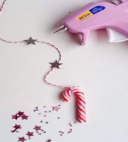 Cách làm chuông gió kẹo ngọt trang trí Giáng sinh 2