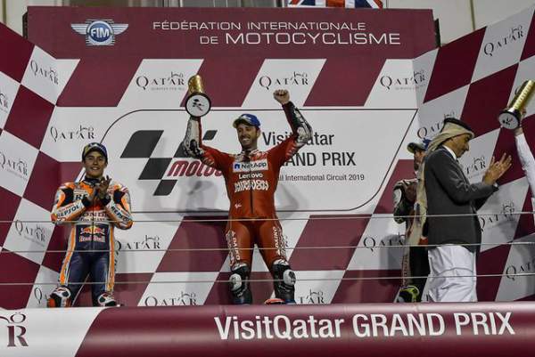 Chặng 1 MotoGP 2019: Dovizioso thắng kịch tính Marquez ở góc cua cuối cùng 7