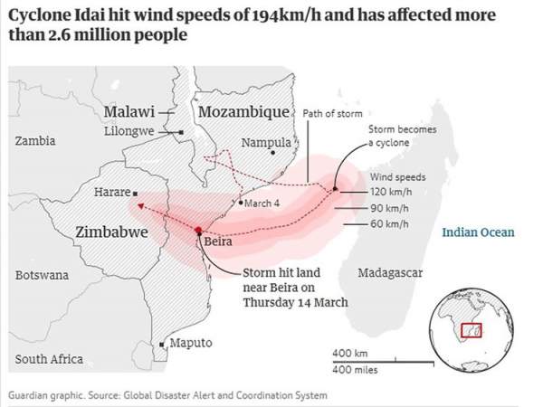 Cận cảnh siêu bão Idai, “thảm họa tồi tệ nhất Nam Bán cầu” 3