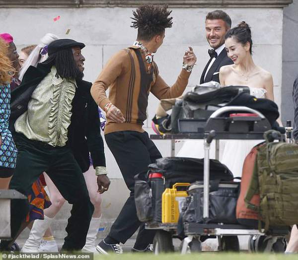 David Beckham làm chú rể của Angelababy 7