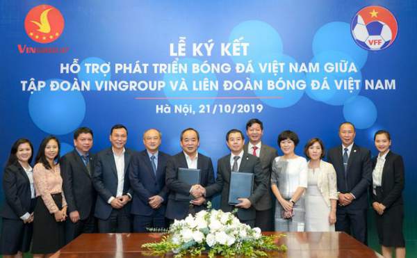 Vingroup & VFF ký thỏa thuận hợp tác chiến lược hỗ trợ phát triển bóng đá Việt Nam 2