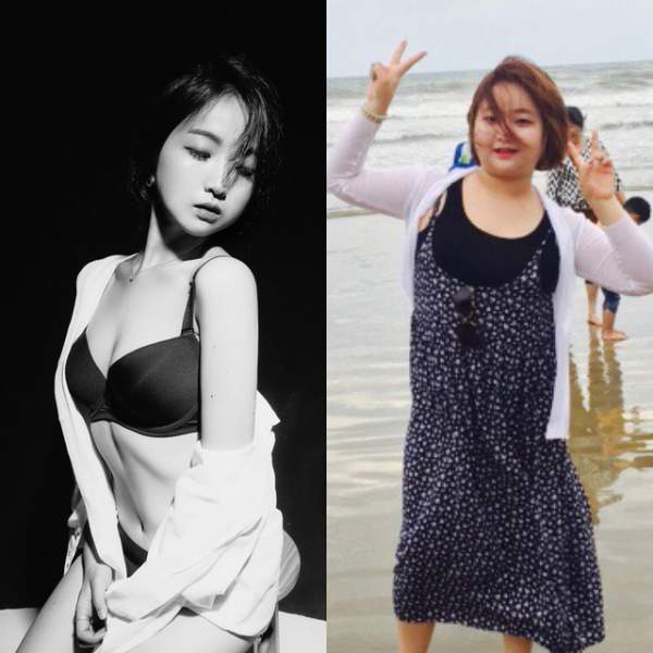 Cô gái Hàn bị bạn trai "đá" vì béo, giảm cân ngoạn mục xinh như thiên thần 2