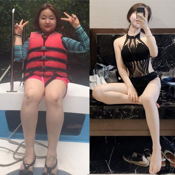 Cô gái Hàn bị bạn trai "đá" vì béo, giảm cân ngoạn mục xinh như thiên thần 4