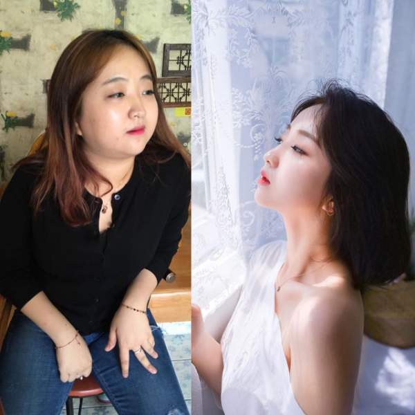 Cô gái Hàn bị bạn trai "đá" vì béo, giảm cân ngoạn mục xinh như thiên thần 3