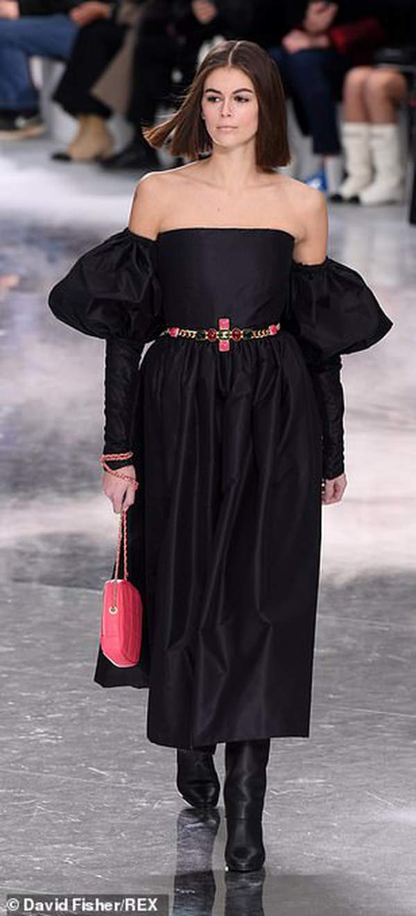 Gigi Hadid khoe nhan sắc quyến rũ tại show thời trang ở Paris 4
