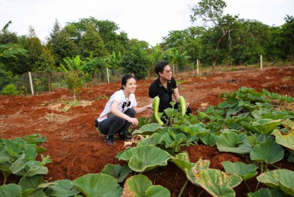 Ngọc Sơn làm nông dân chính hiệu trong khu vườn 2 hecta lần đầu tiết lộ 11