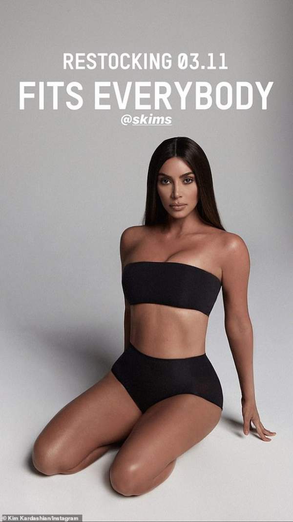 Kim Kardashian liên tục tung ảnh gợi cảm quảng bá bộ sưu tập mới 3