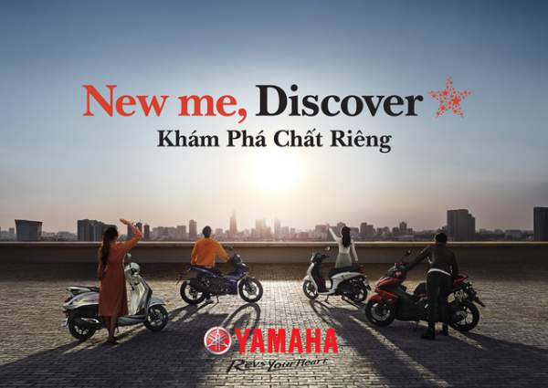“New me, discover” - Khám phá chất riêng cùng Yamaha 1