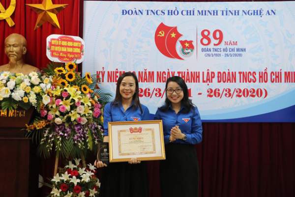 Nghệ An: Nữ bí thư Đoàn duy nhất nhận giải thưởng Lý Tự Trọng 2019 4