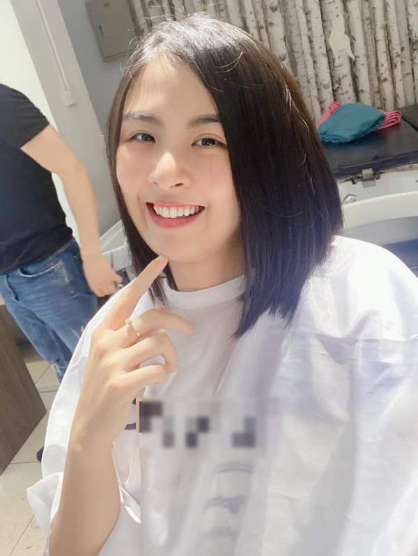 Hoa hậu Ngọc Hân gây “choáng” khi mạnh tay cắt tóc ngắn sau nhiều năm 11