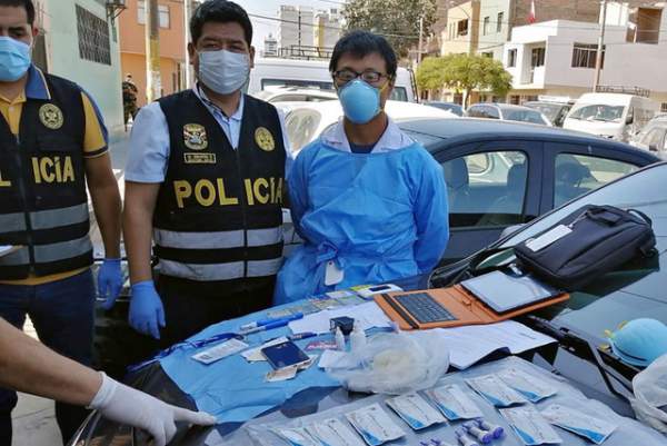 Peru bắt công dân Trung Quốc đánh cắp lô bộ xét nghiệm Covid-19 của Bộ Y tế