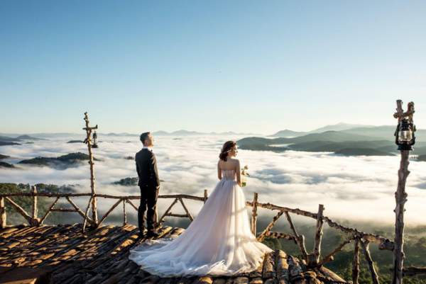 Bộ ảnh cưới lãng mạn “Hoàng hôn Đà Lạt” và ý tưởng có một không hai của anh thợ chụp ảnh 4