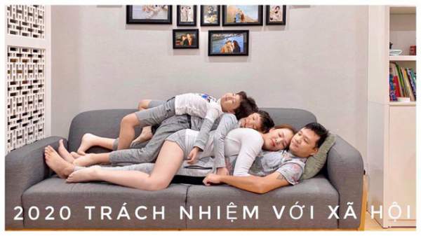 MC Hoàng Linh chia sẻ ảnh gia đình nằm chồng lên nhau gây “bão mạng” 4