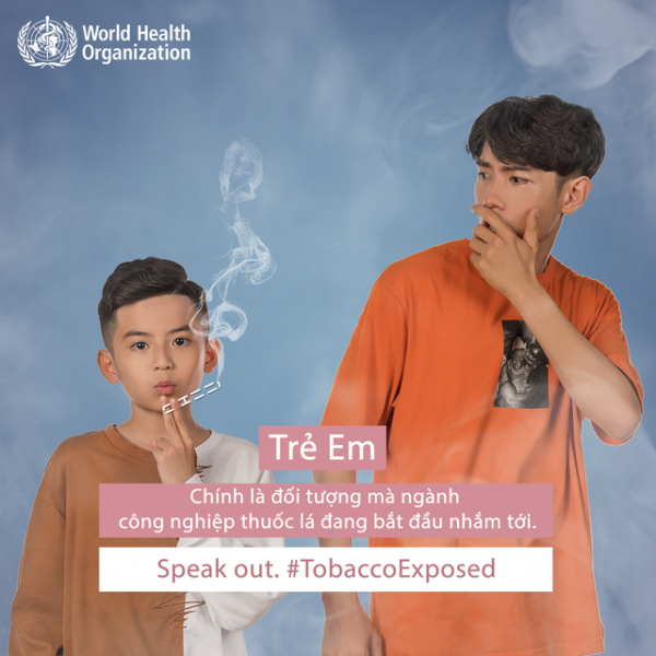 WHO mời Quang Đăng đại diện Việt Nam tham gia chống thuốc lá toàn cầu 3