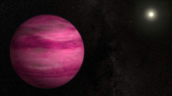 Lần đầu tiên phát hiện hành tinh màu hồng