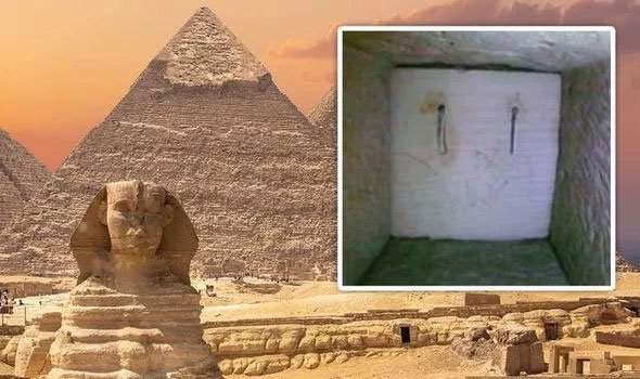 Phát hiện sửng sốt sau cánh cửa bí mật bên trong kim tự tháp Ai Cập