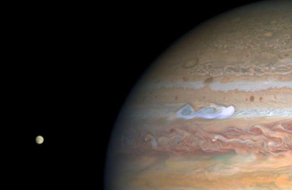 NASA phát hiệu siêu bão khổng lồ có tốc độ 560km/h hình thành trên sao Mộc 2