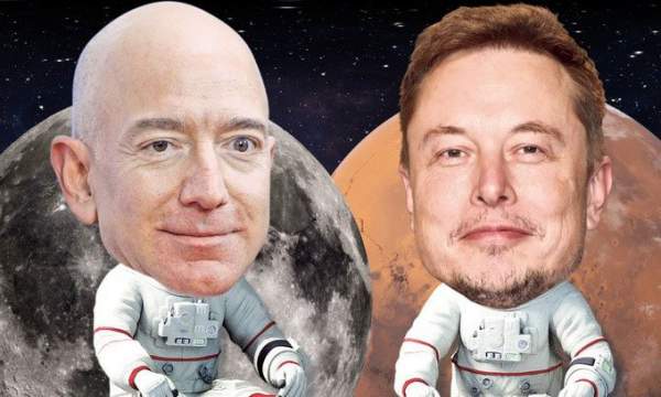 Tham vọng "điên rồ" của Elon Musk và Jeff Bezos 1