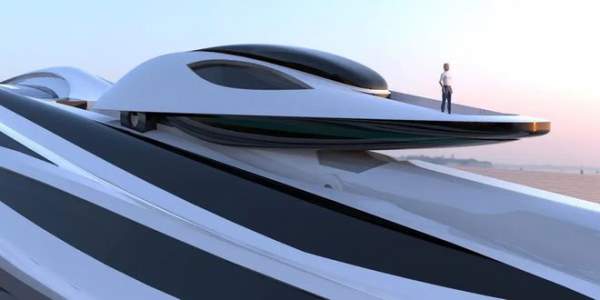 Siêu du thuyền 500 triệu USD này lấy cảm hứng từ anime và có thiết kế trông như một chú thiên nga 2