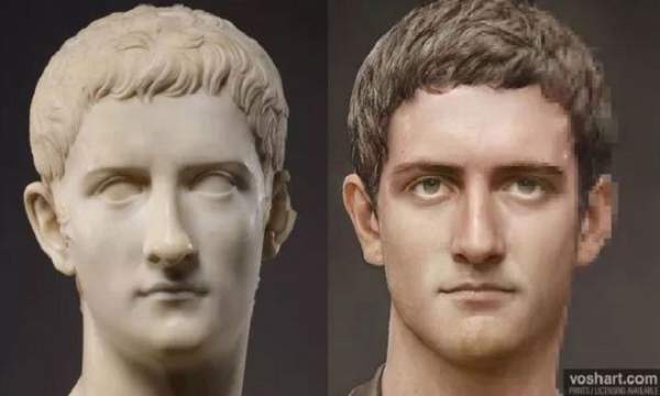 AI phục dựng gương mặt 54 hoàng đế La Mã