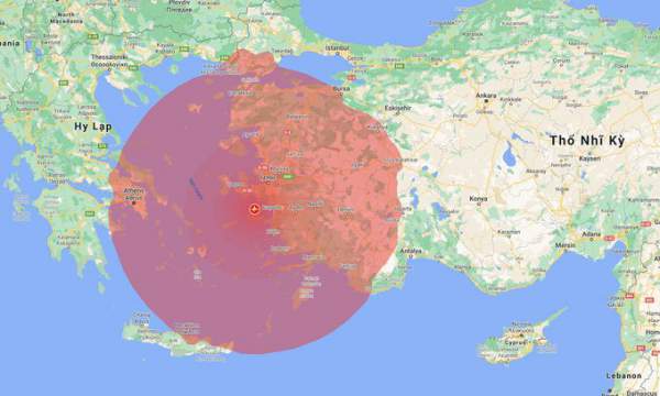 Động đất 7 độ rung chuyển Hy Lạp, Thổ Nhĩ Kỳ 3