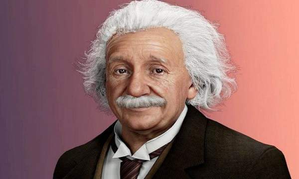 Bản sao kỹ thuật số của thiên tài Albert Einstein