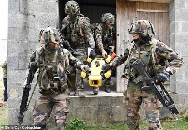 Xem chó robot trị giá 1,7 tỷ đồng của quân đội Pháp "trổ tài" chiến đấu 3
