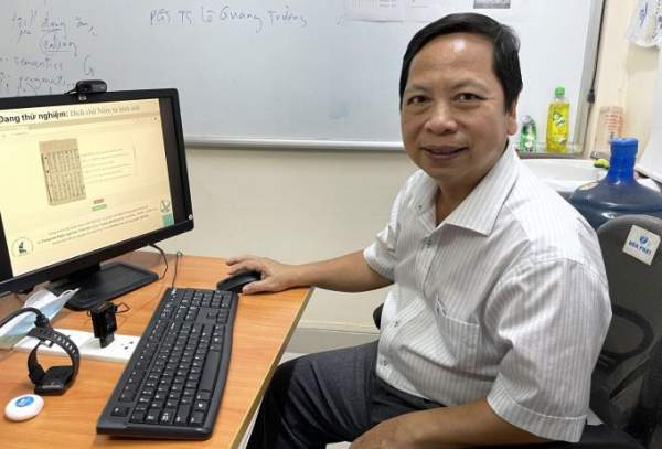Nhà khoa học Việt dùng AI dịch chữ Nôm sang chữ Quốc ngữ