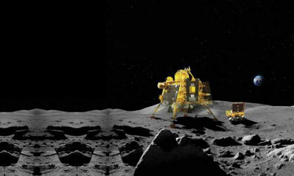 Tàu vũ trụ Ấn Độ đáp thành công xuống Mặt trăng 1
