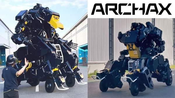 Robot Nhật Bản khổng lồ trị giá 2,75 triệu USD có thể biến hình và sở hữu buồng lái bên trong cơ thể 3
