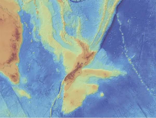 Bản đồ lục địa bí ẩn Zealandia - chìa khóa mở lịch sử vùng đất mất tích 2
