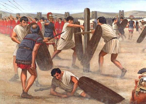 Tân binh trong quân đội La Mã cổ đại đã được huấn luyện như thế nào? 6